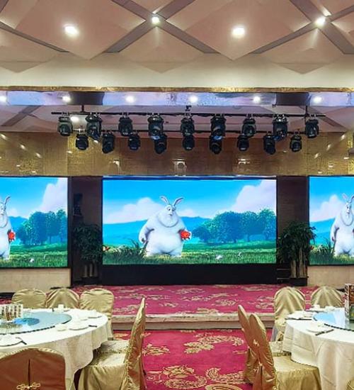 Small pitch led display.