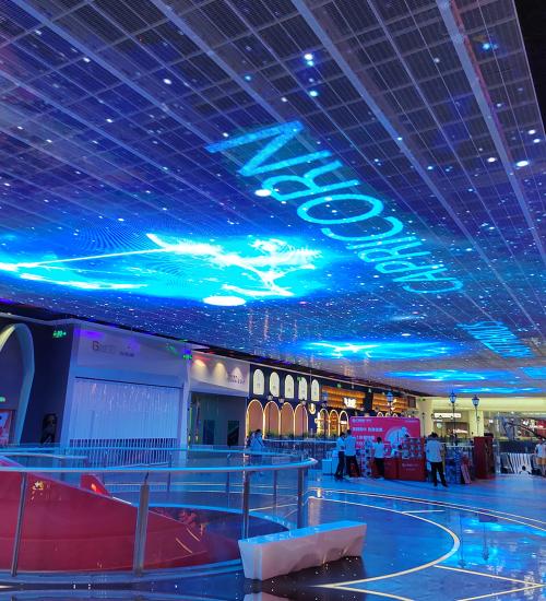 Sky LED Transparent  Display Screen