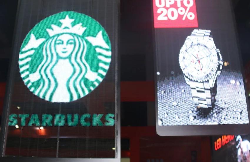 Transparent led display.